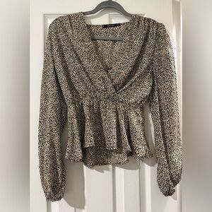 Leopard Print Top